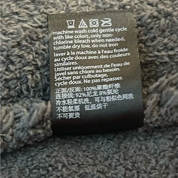 NWT Barefoot Dreams CozyChic Teddy Coatigan Anchor - Picture 14 of 15